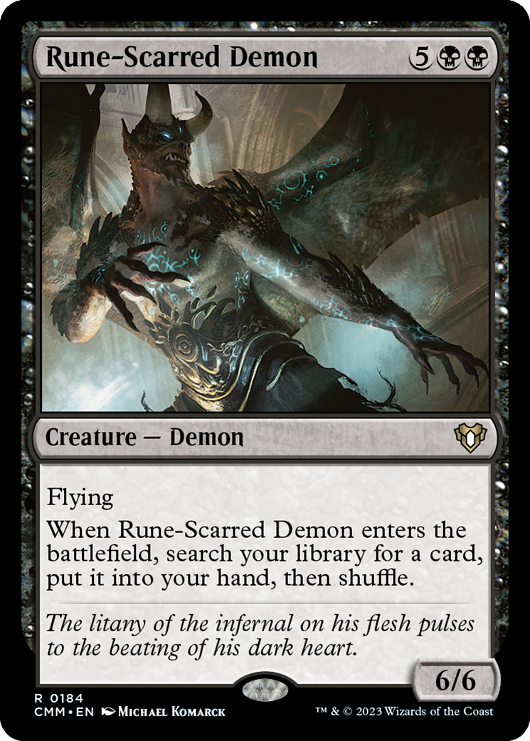 Rune-Scarred Demon [CMM-184]