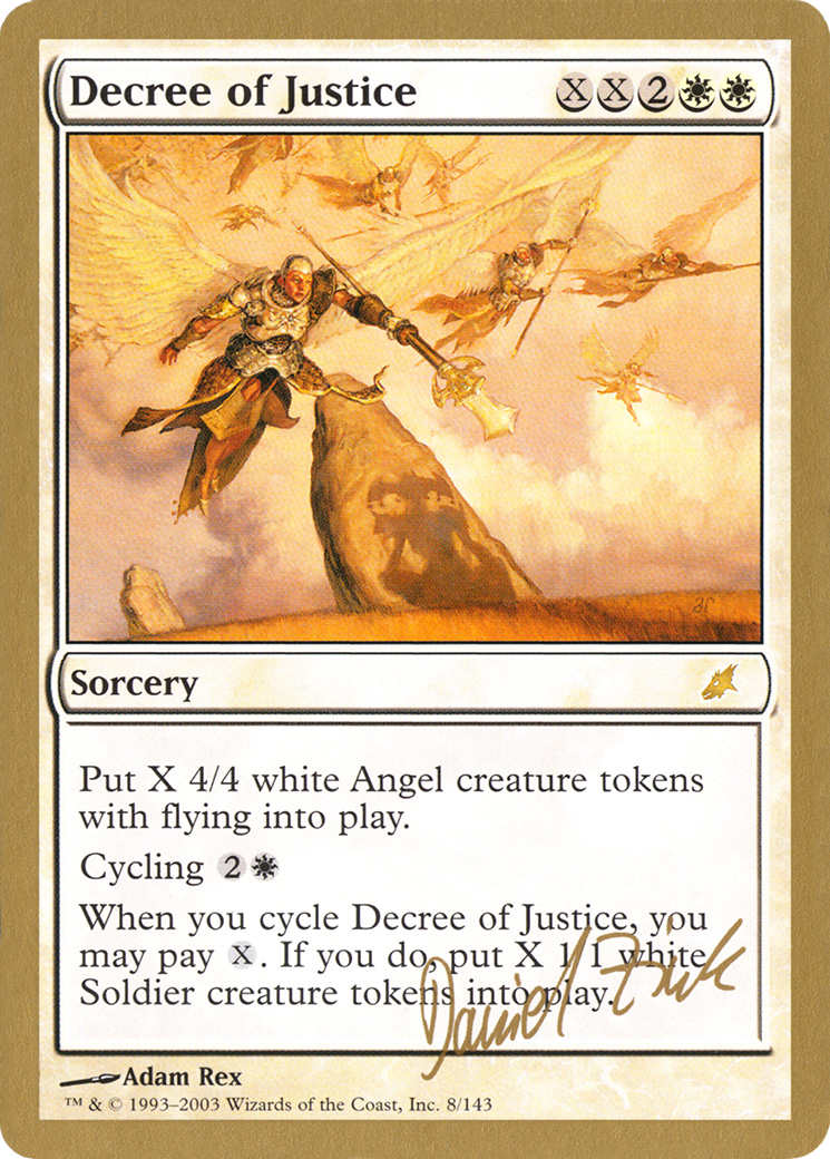 Decree of Justice [WC03-dz8]