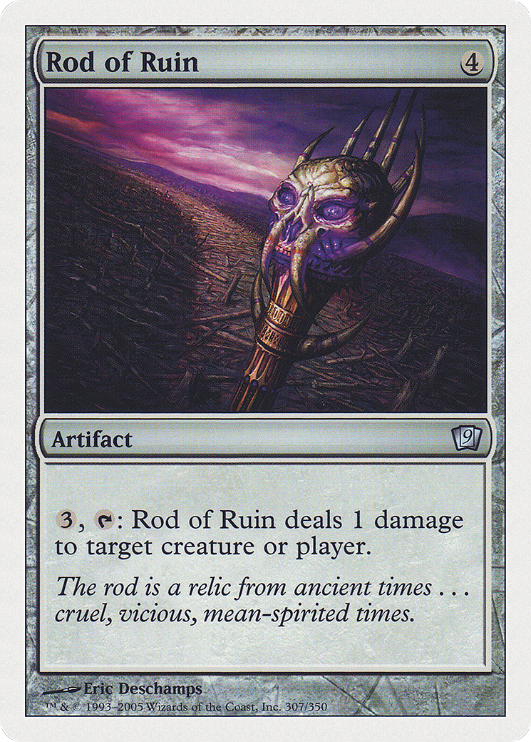 Rod of Ruin [9ED-307]