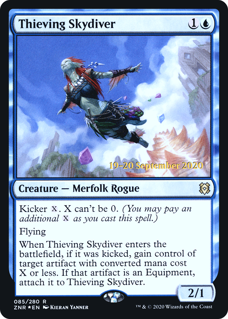 Thieving Skydiver - Prerelease Promo [PZNR-85s]