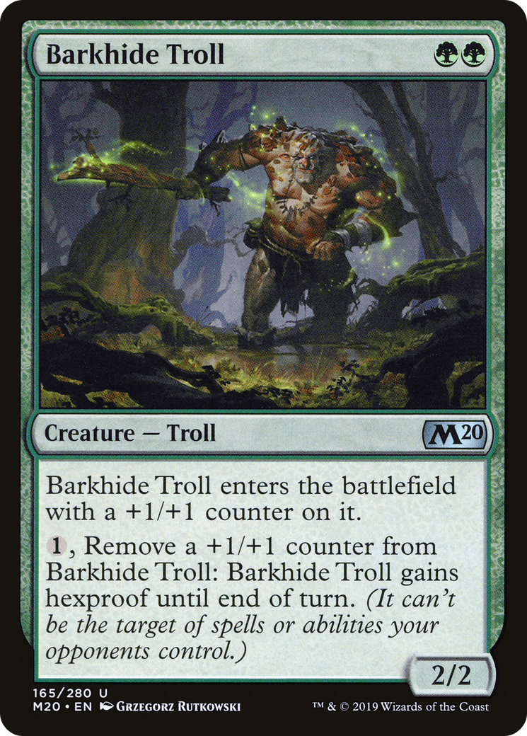 Barkhide Troll [M20-165]