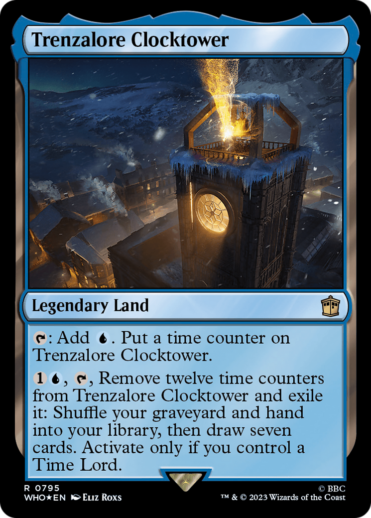 Trenzalore Clocktower - Surge Foil [WHO-795]