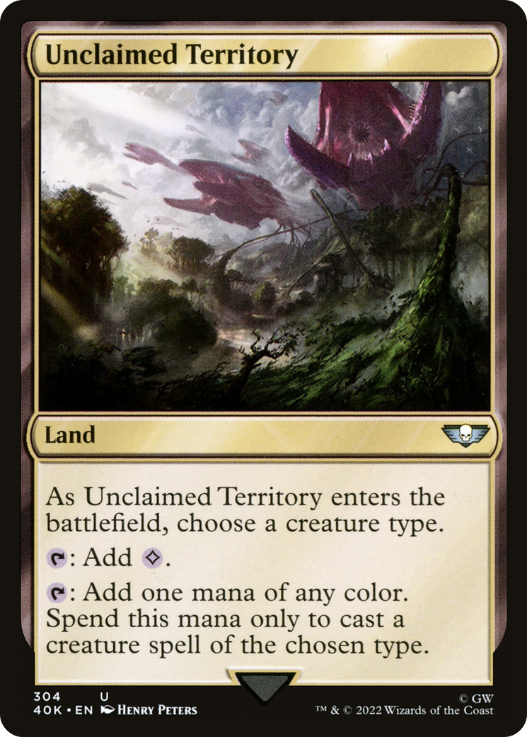 Unclaimed Territory [40K-304]