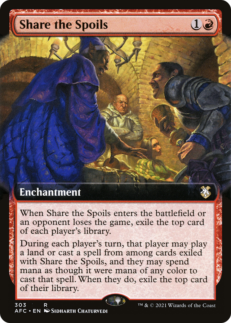 Share the Spoils - Extended Art [AFC-303]