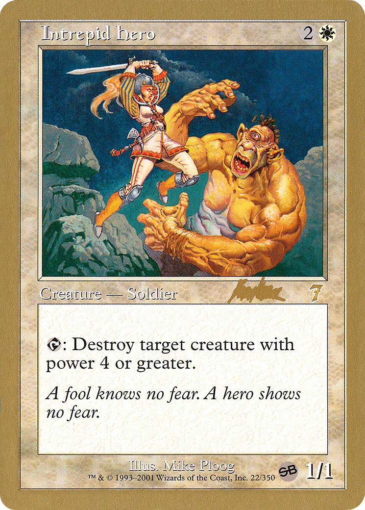 Intrepid Hero [WC02-bk22sb]