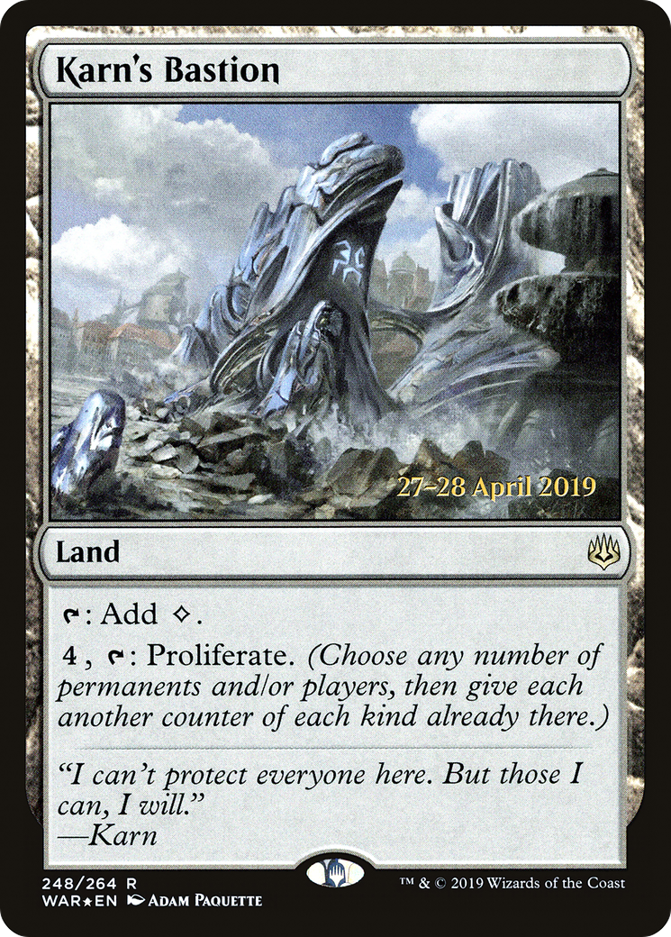 Karn's Bastion - Prerelease Promo [PWAR-248s]