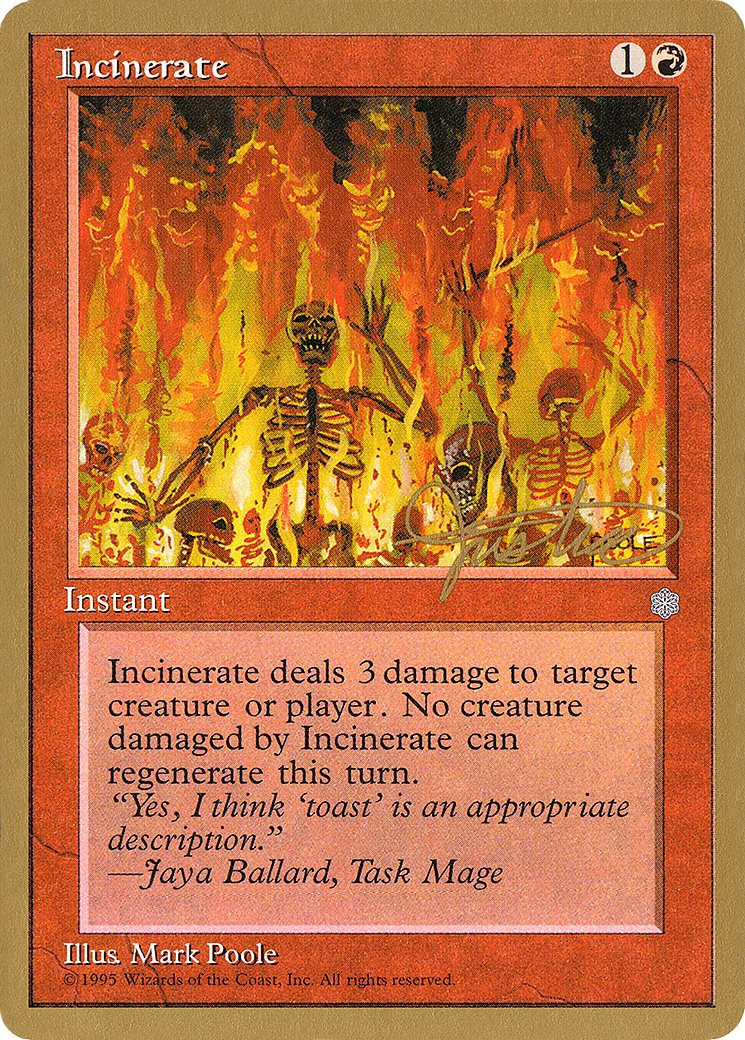 Incinerate [PTC-mj194]