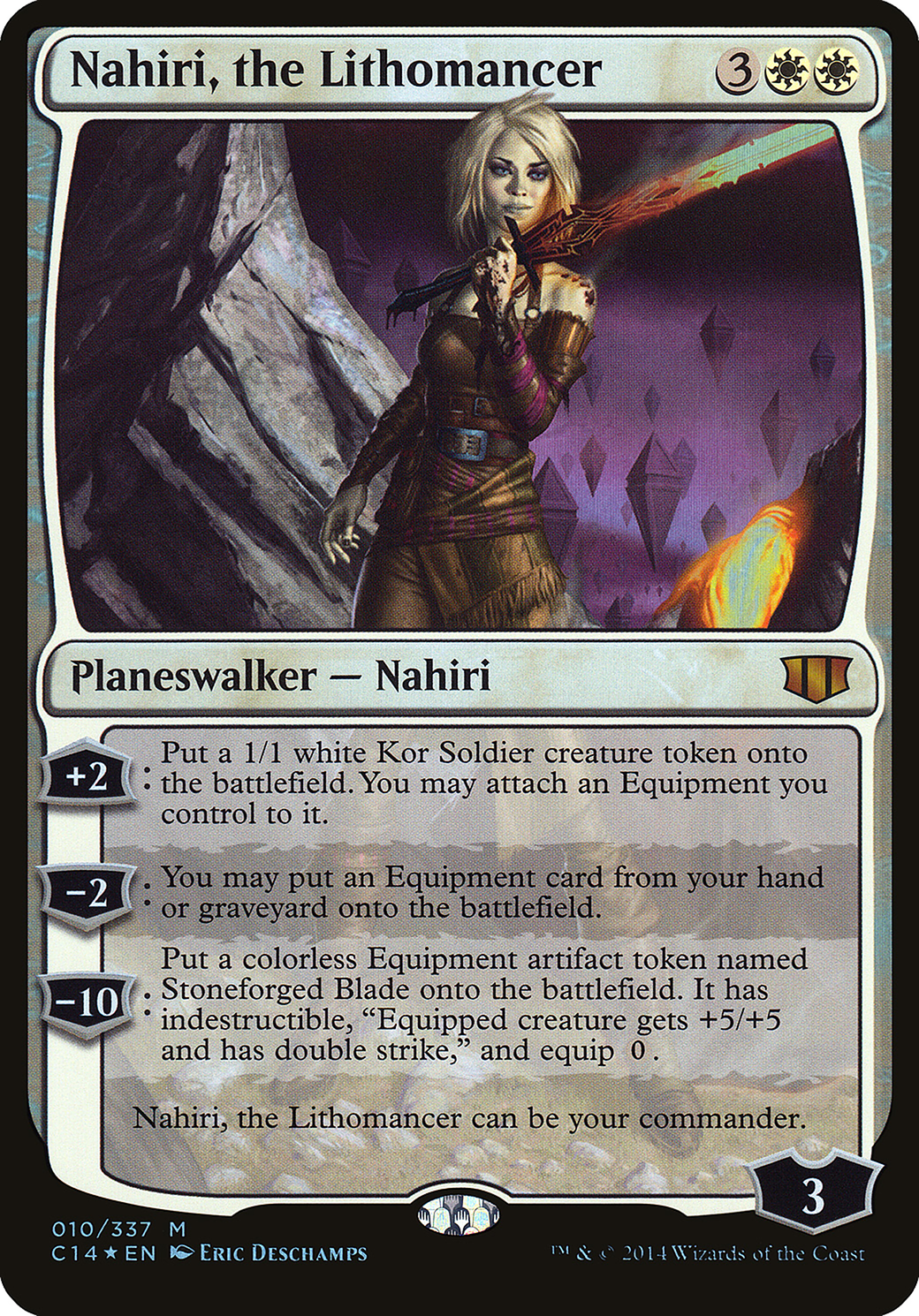 Nahiri, the Lithomancer [OC14-10]