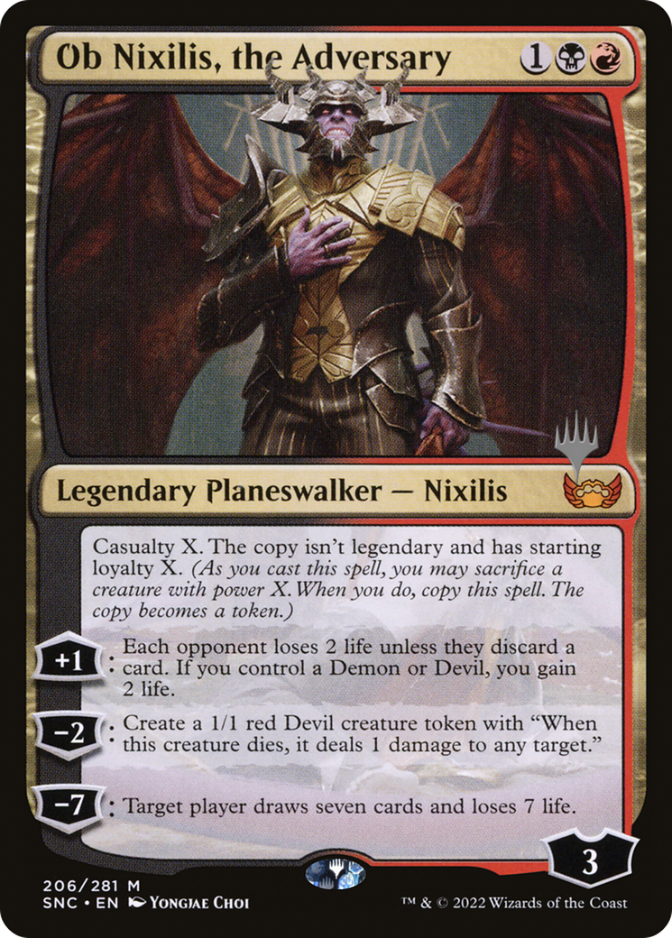 Ob Nixilis, the Adversary - Promo Pack [PSNC-206p]