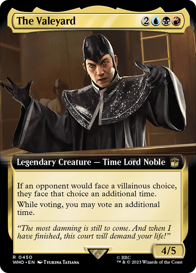 The Valeyard - Extended Art [WHO-450]