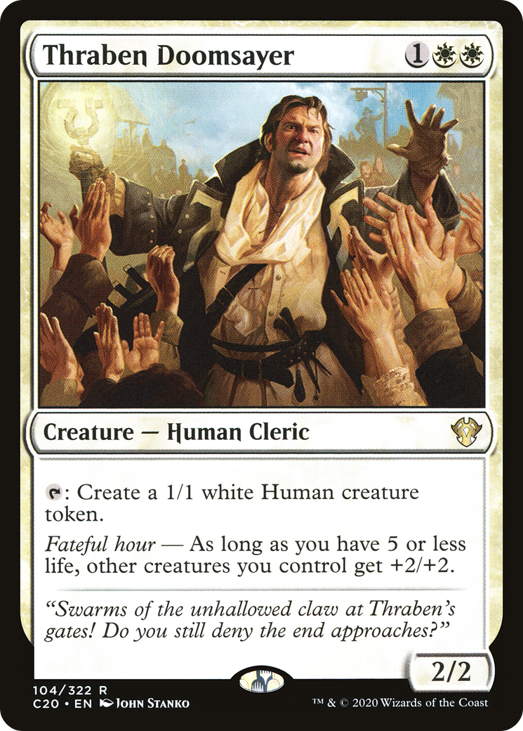 Thraben Doomsayer [C20-104]