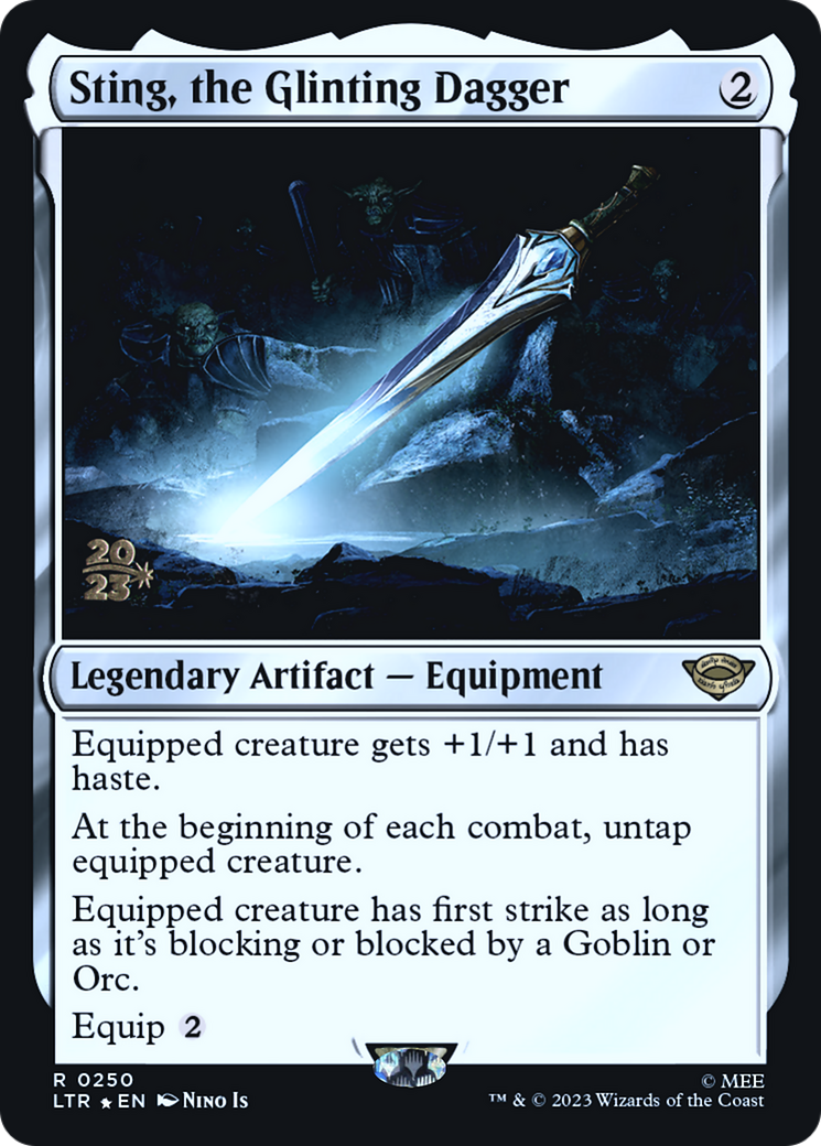 Sting, the Glinting Dagger - Prerelease Promo [PLTR-250s]
