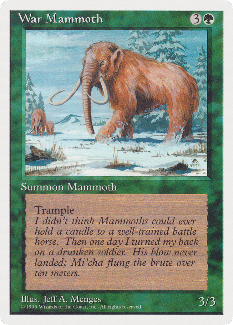 War Mammoth [RQS-44]