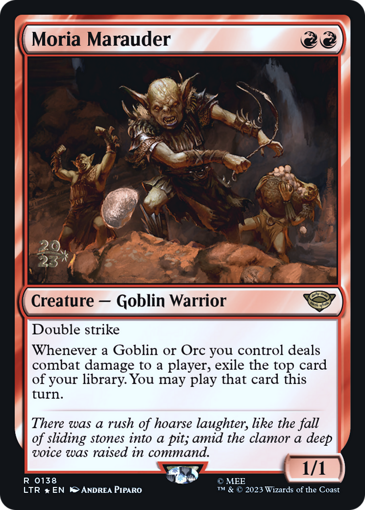 Moria Marauder - Prerelease Promo [PLTR-138s]
