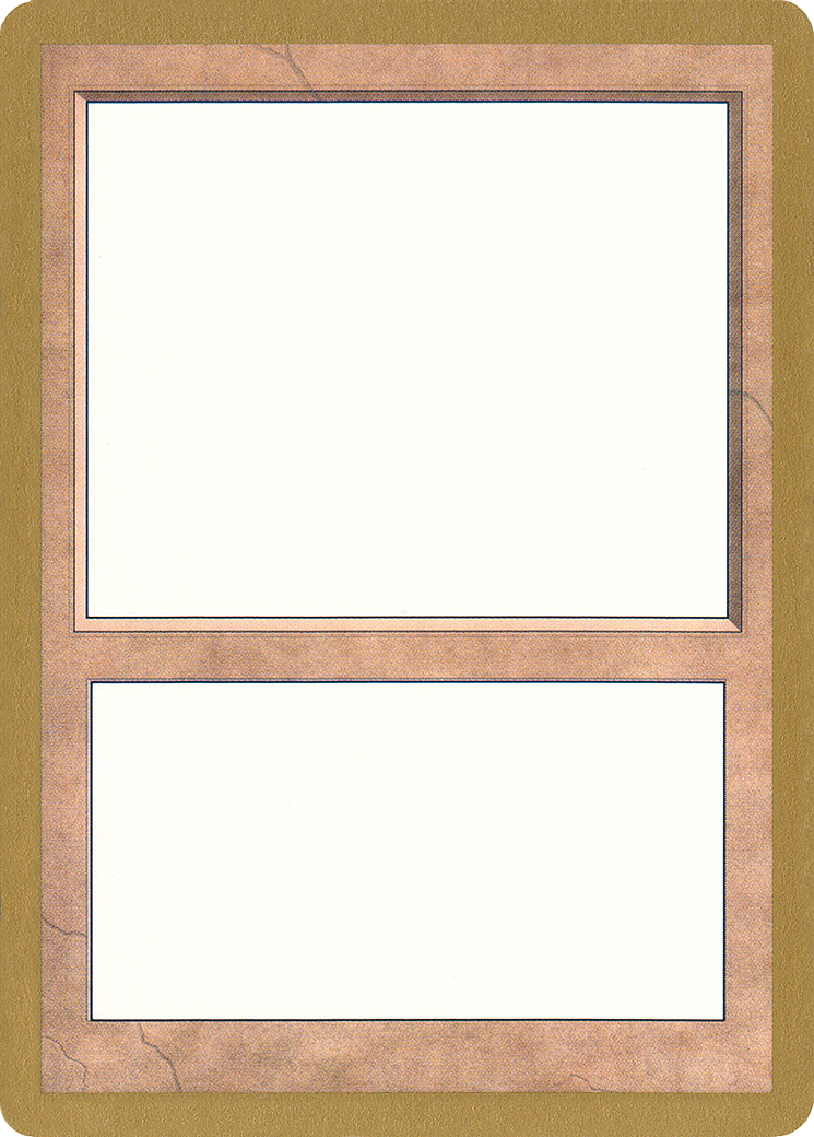 Blank Card [WC98-00]