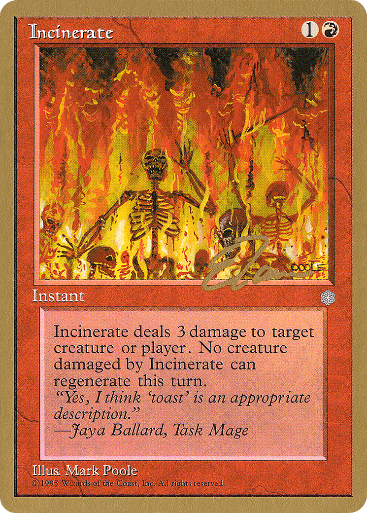 Incinerate [PTC-et194]