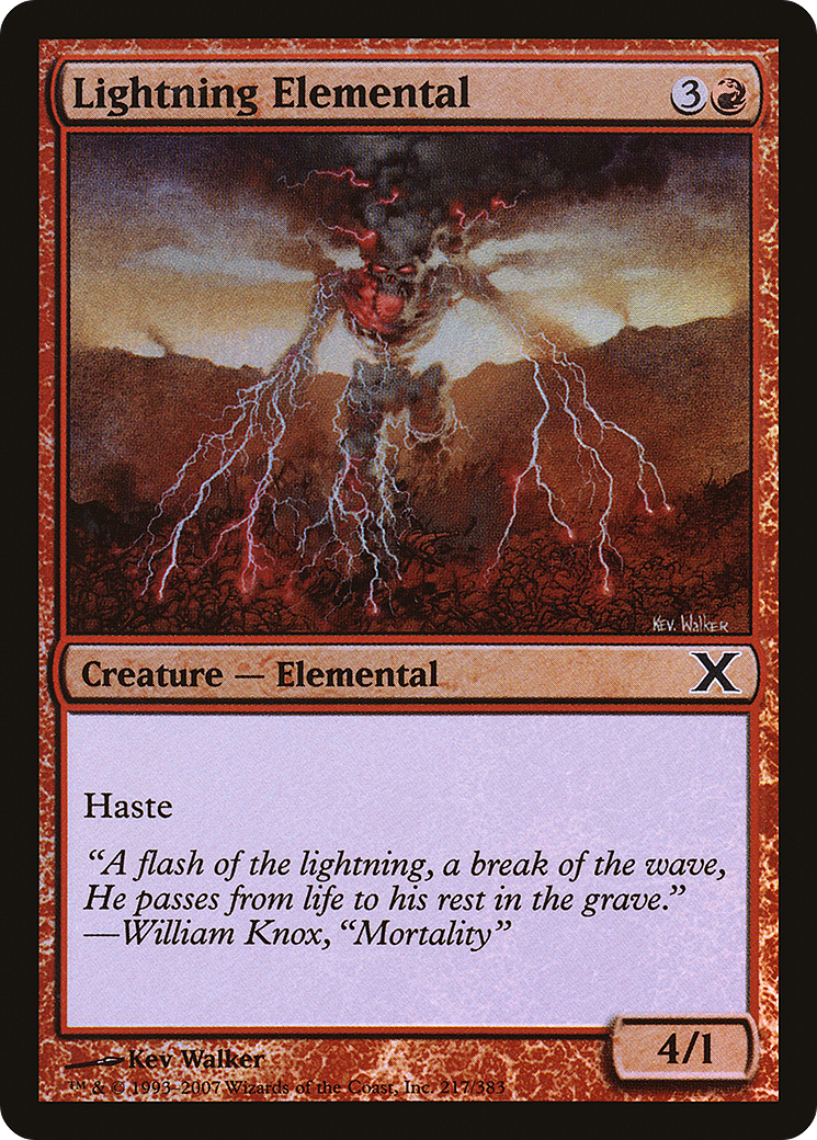 Lightning Elemental [10E-217★]