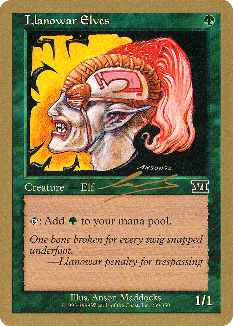 Llanowar Elves [WC00-nl239]