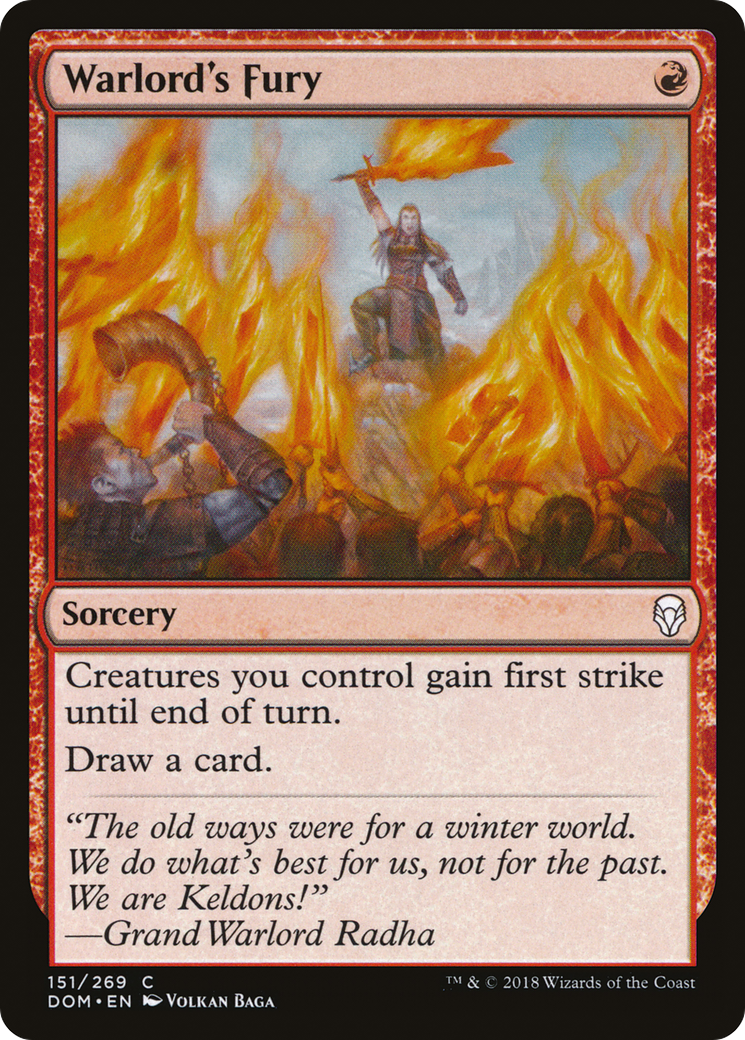Warlord's Fury [DOM-151]