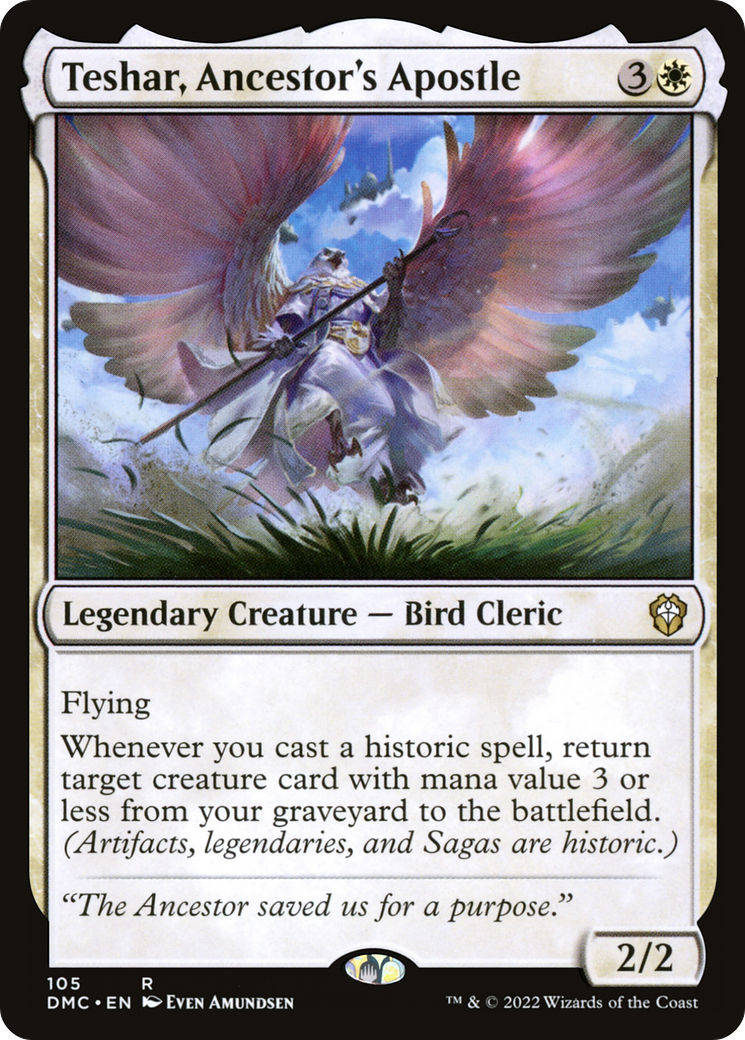 Teshar, Ancestor's Apostle [DMC-105]