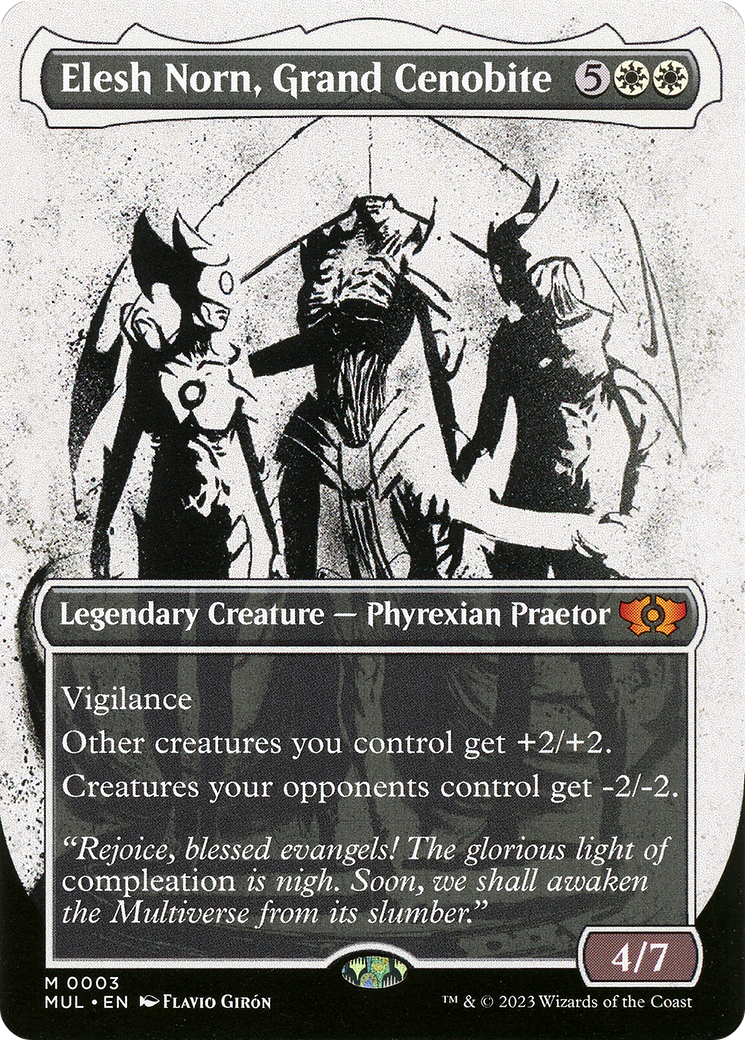 Elesh Norn, Grand Cenobite - Borderless - Showcase - Full Art [MUL-3]