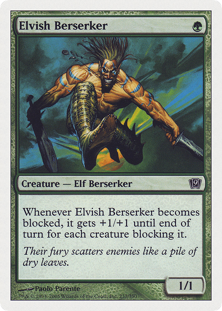 Elvish Berserker [9ED-237]