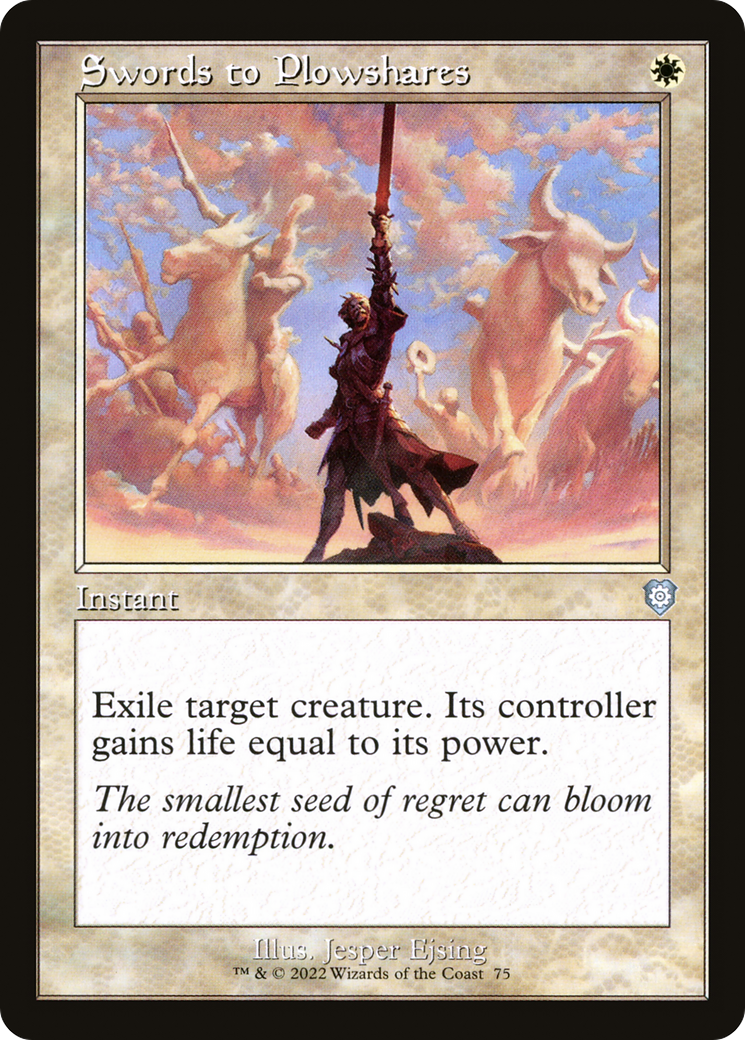 Swords to Plowshares [BRC-75]