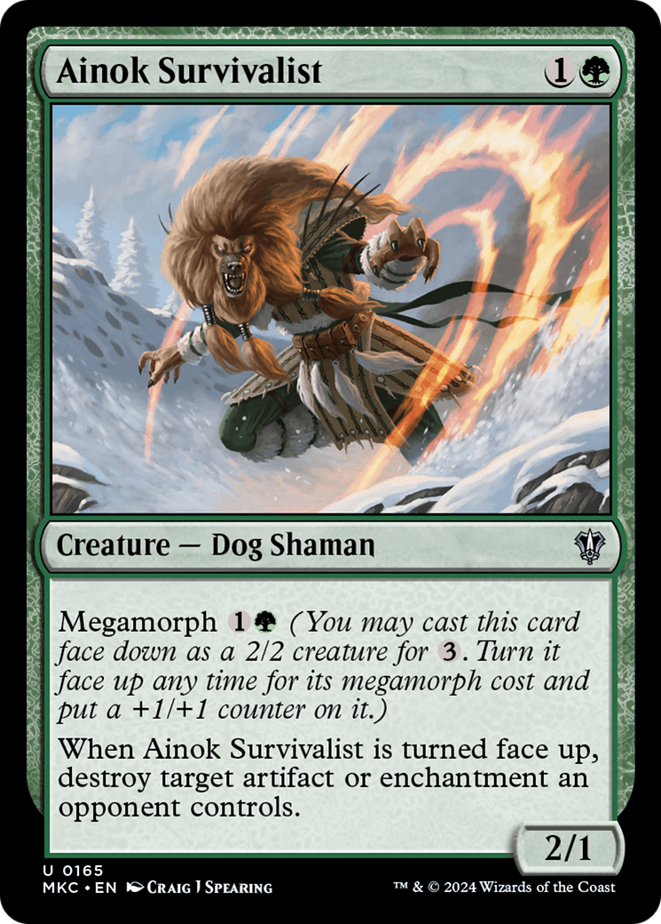 Ainok Survivalist [MKC-165]