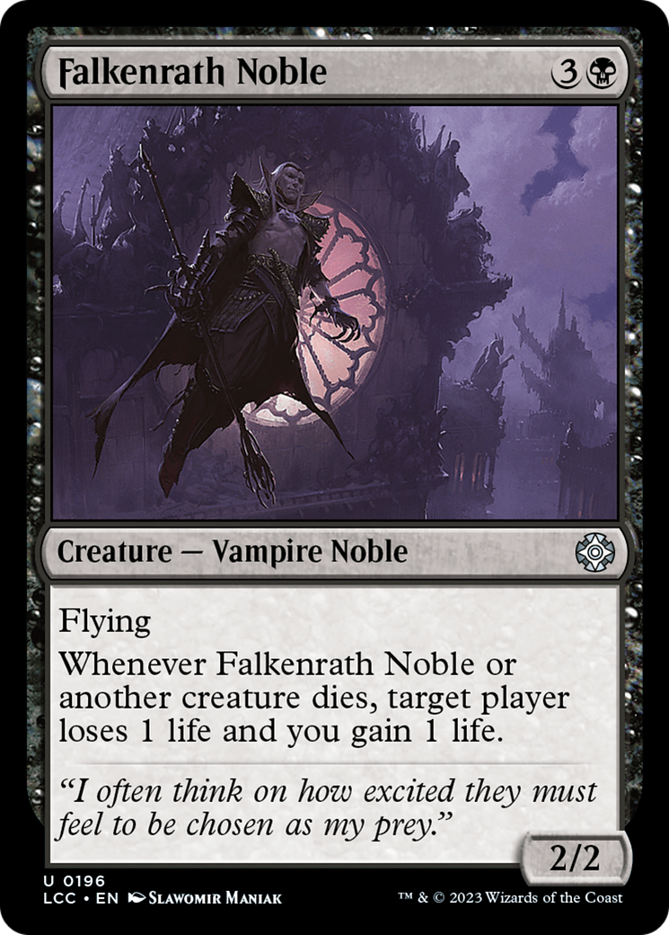 Falkenrath Noble [LCC-196]