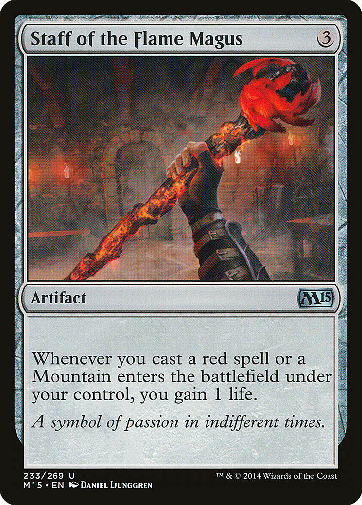 Staff of the Flame Magus [M15-233]