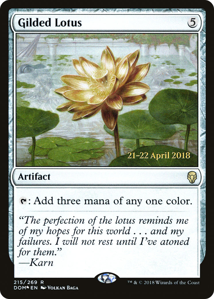 Gilded Lotus - Prerelease Promo [PDOM-215s]