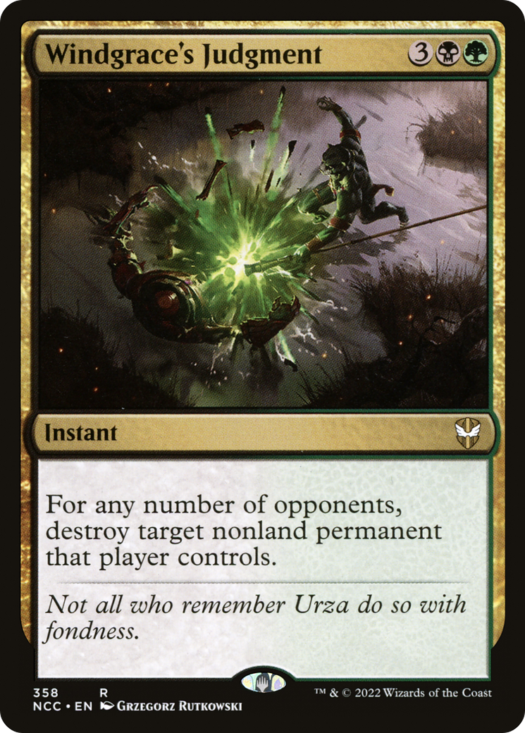 Windgrace's Judgment [NCC-358]