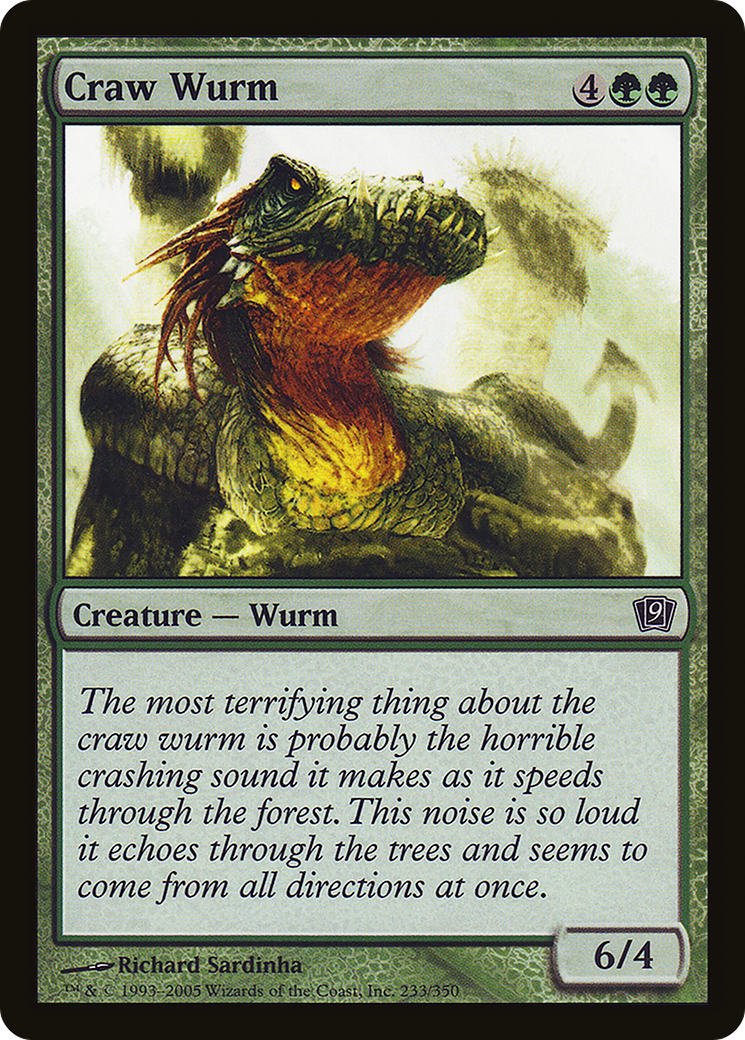 Craw Wurm [9ED-233★]