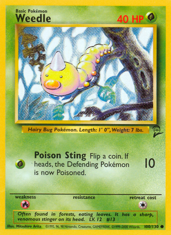 Weedle [BASE4-100]