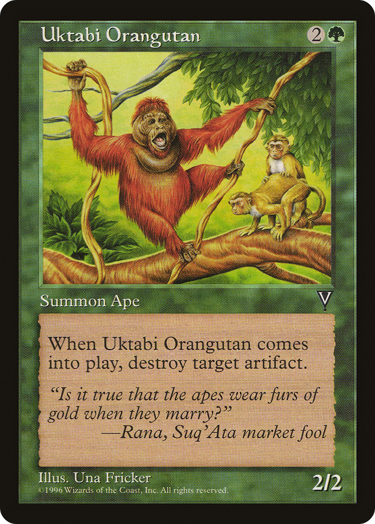 Uktabi Orangutan [VIS-123]