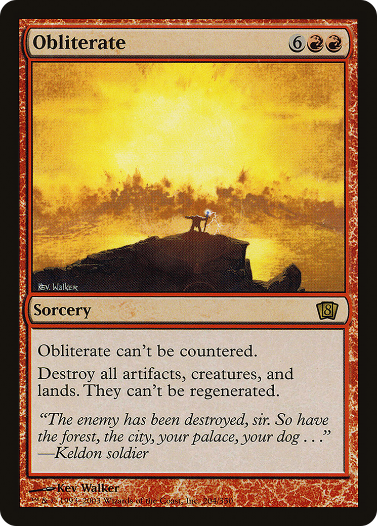 Obliterate [8ED-204★]