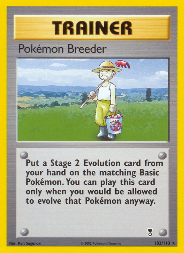 Pokémon Breeder [BASE6-102]