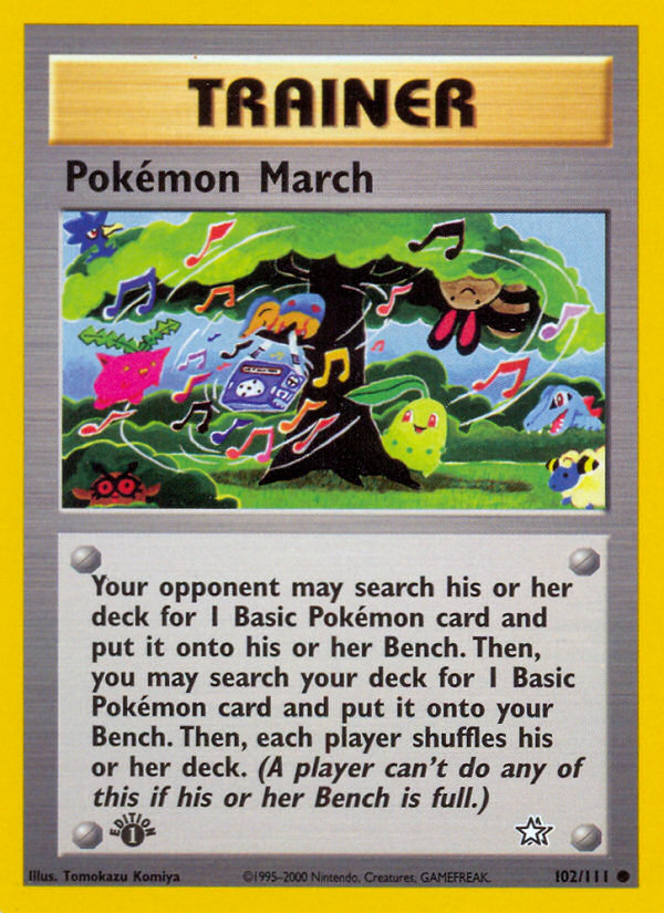 Pokémon March [NEO1-102]
