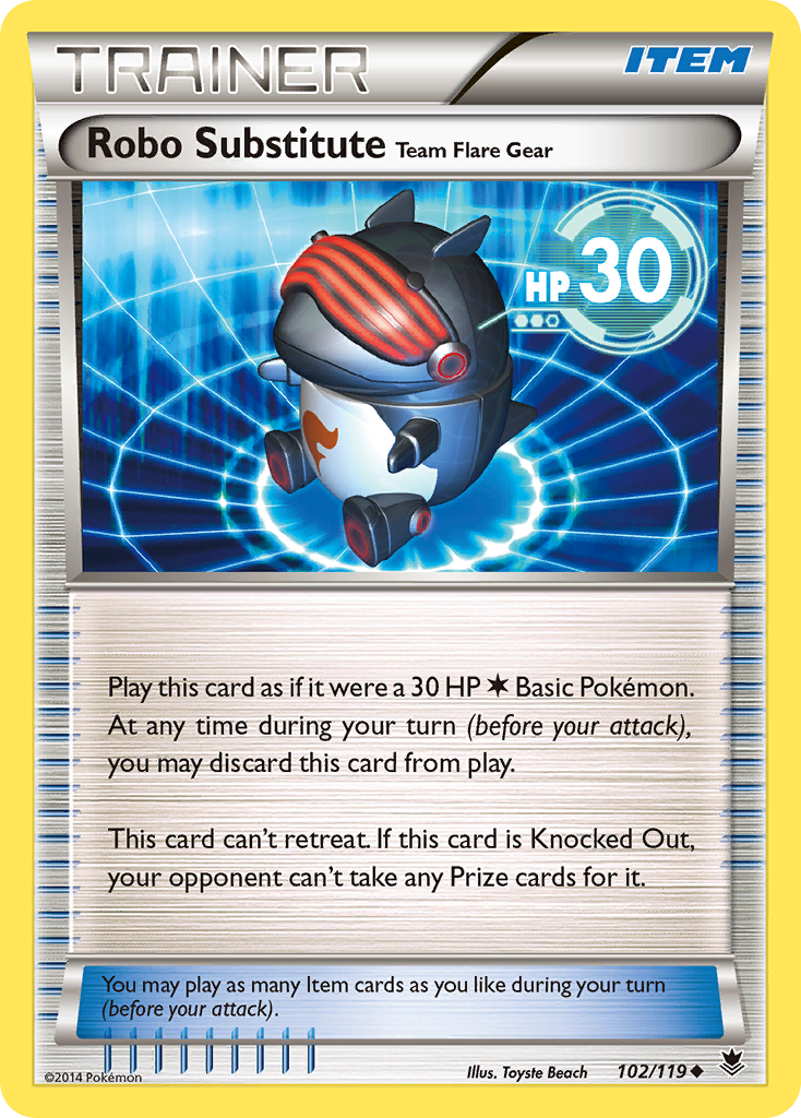 Robo Substitute Team Flare Gear [XY4-102]
