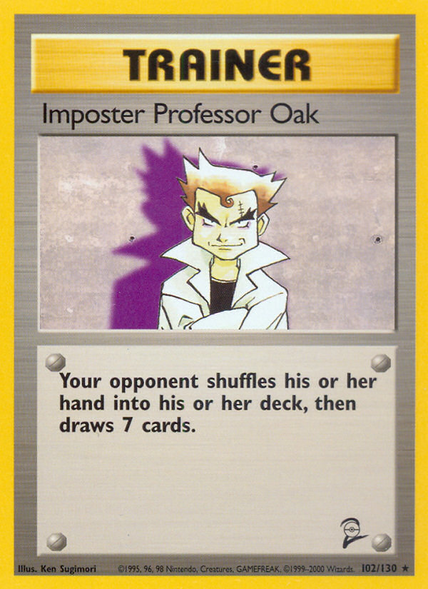 Imposter Professor Oak [BASE4-102]
