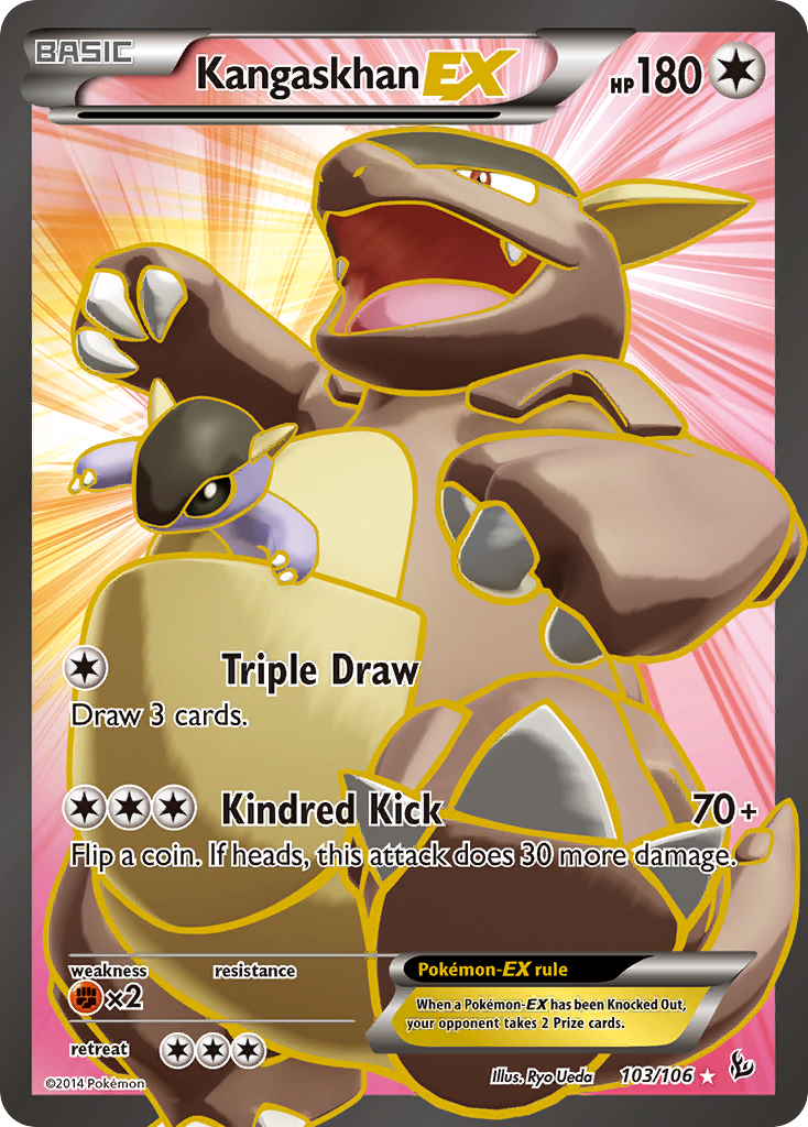 Kangaskhan-EX [XY2-103]