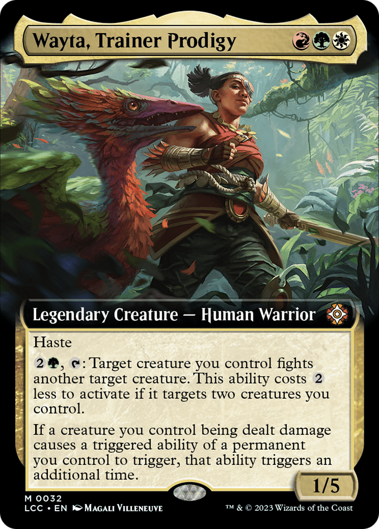 Wayta, Trainer Prodigy - Extended Art [LCC-32]