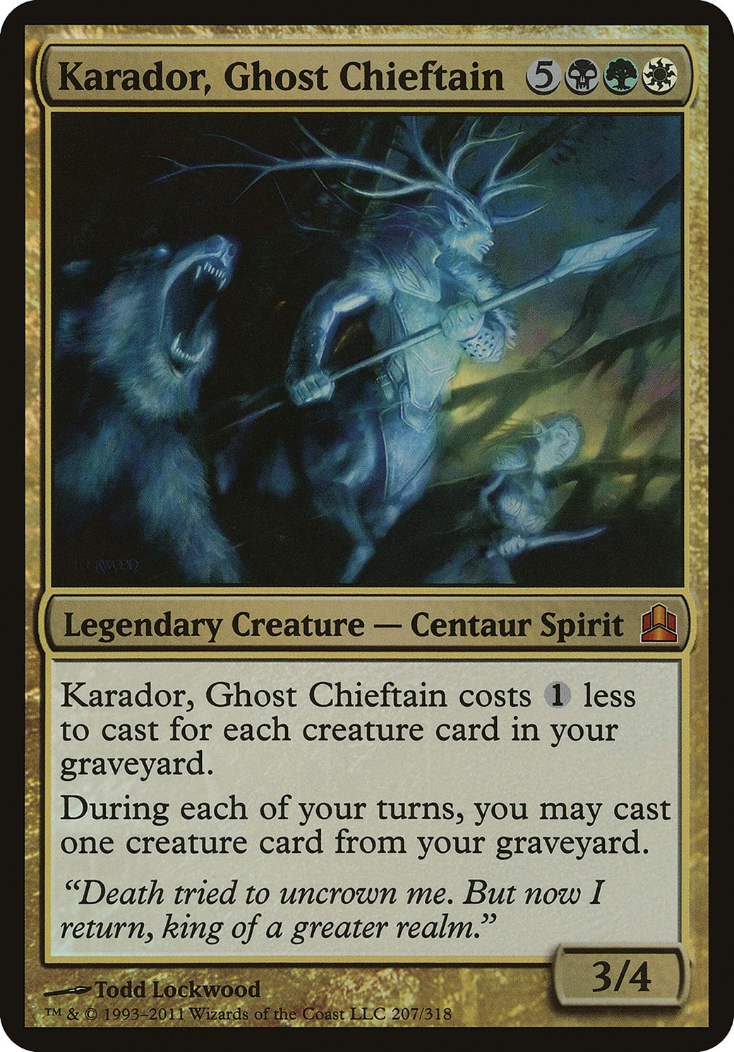 Karador, Ghost Chieftain [OCMD-207]