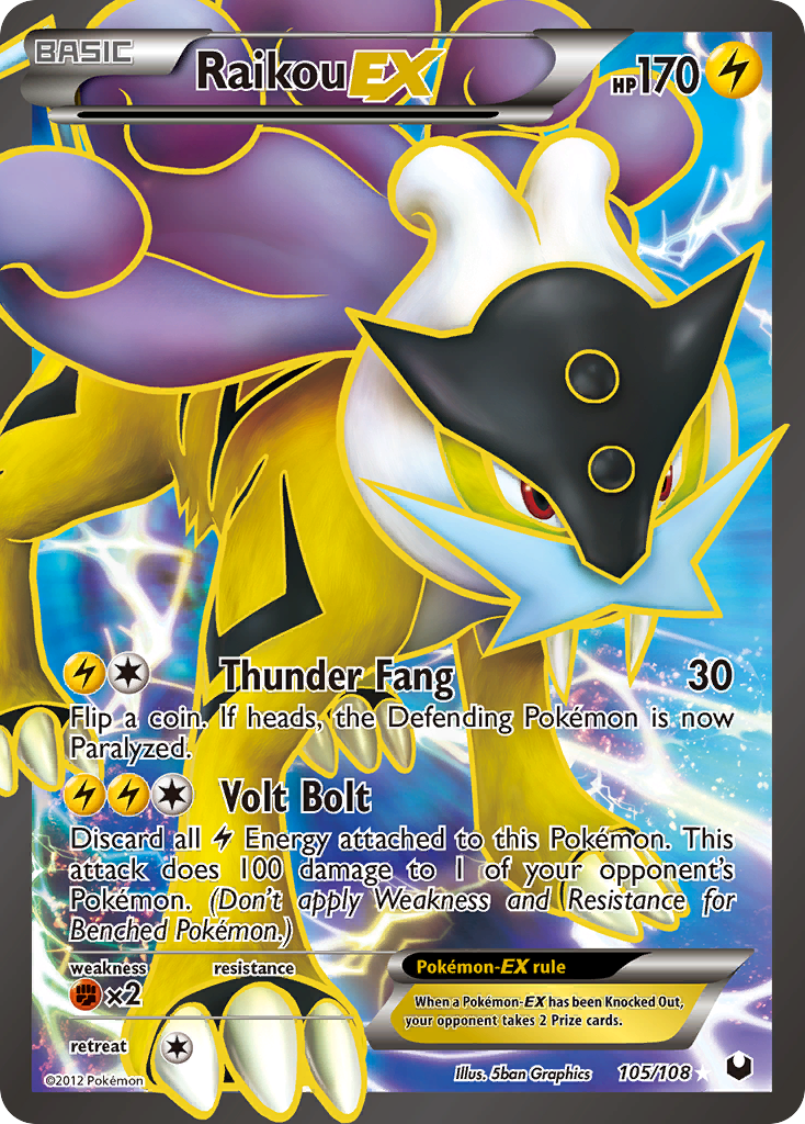 Raikou-EX [BW5-105]