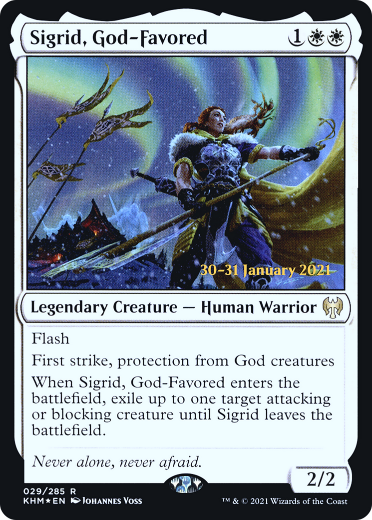 Sigrid, God-Favored - Prerelease Promo [PKHM-29s]
