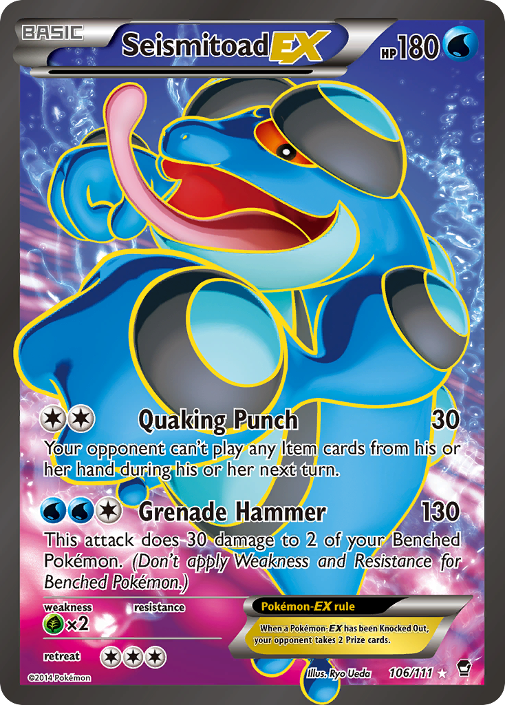 Seismitoad-EX [XY3-106]