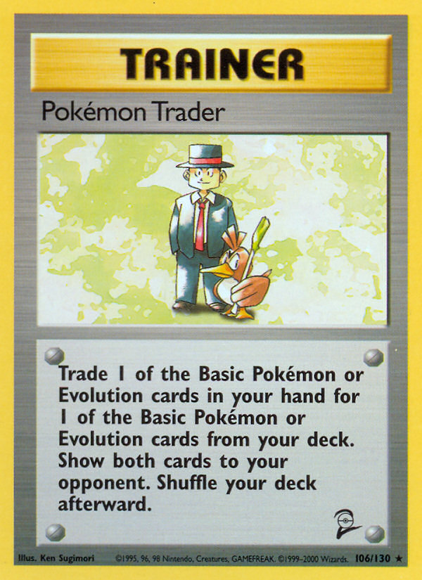 Pokémon Trader [BASE4-106]
