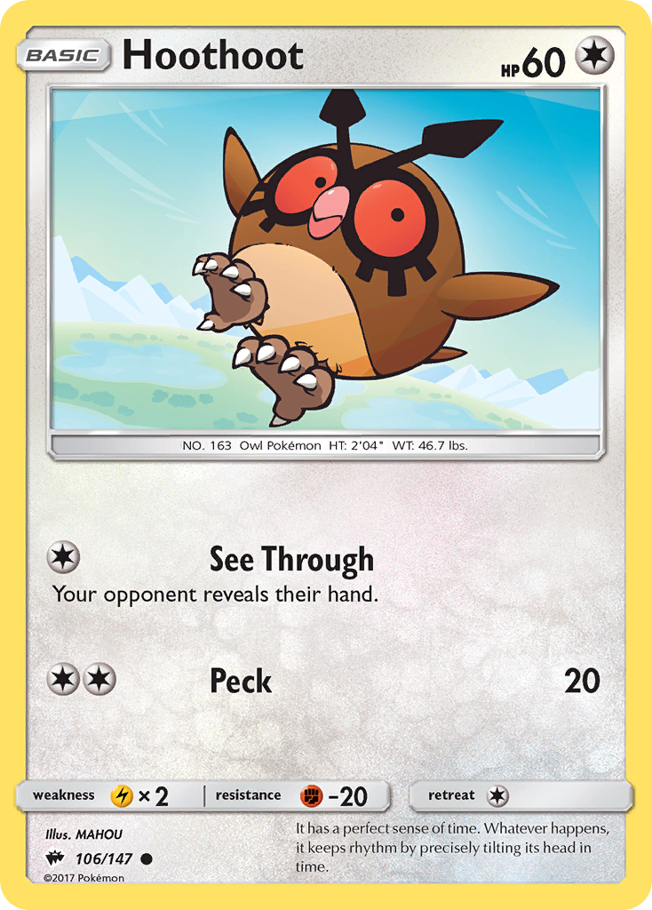 Hoothoot [SM3-106]