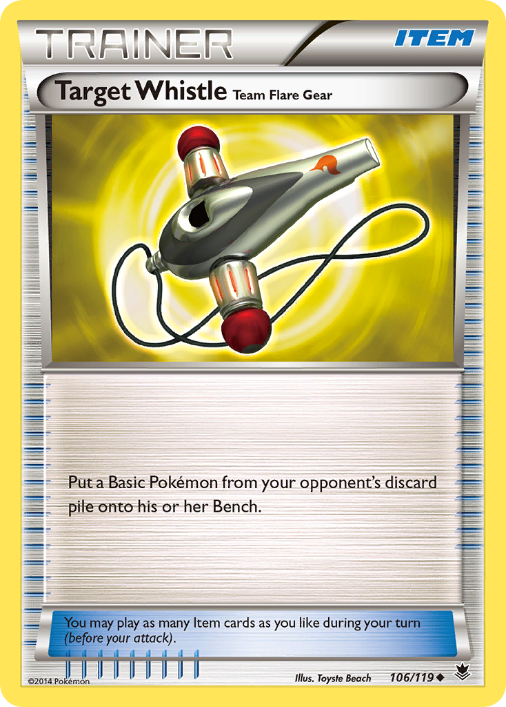 Target Whistle Team Flare Gear [XY4-106]