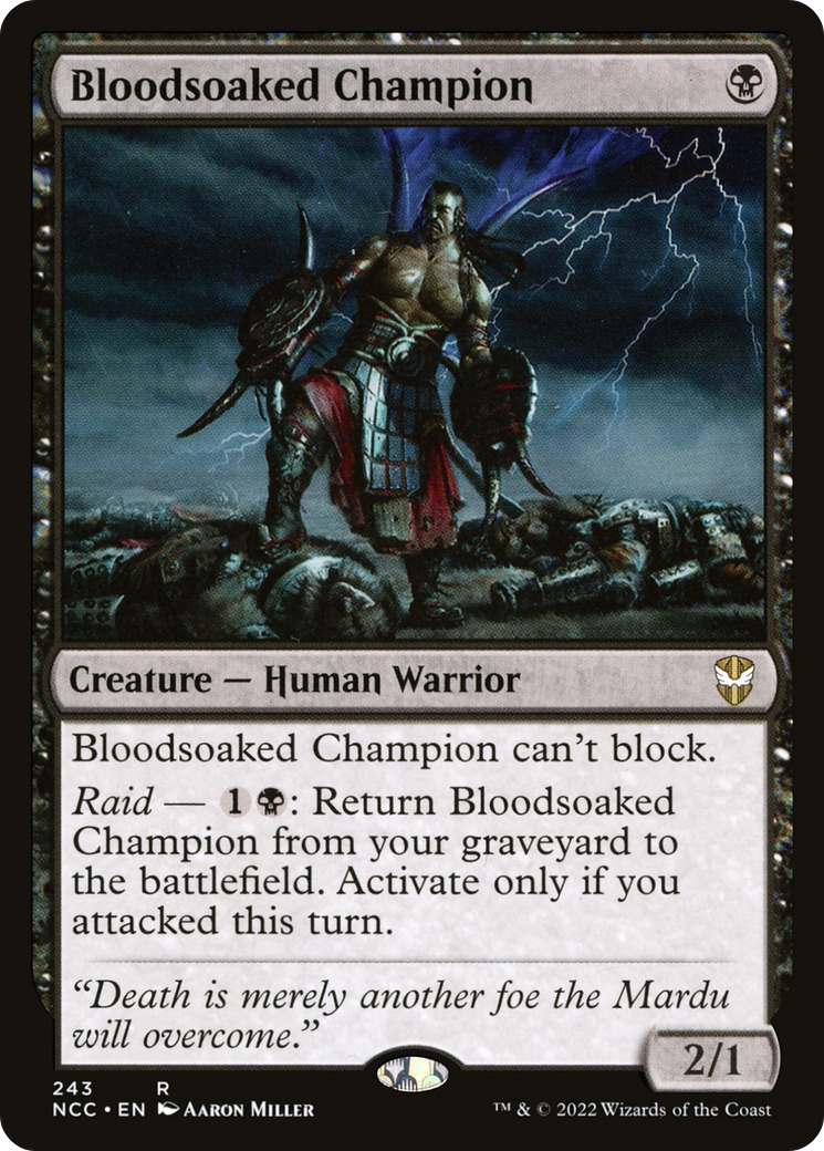 Bloodsoaked Champion [NCC-243]
